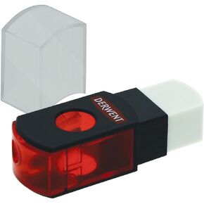 Derwent Graphic Pencil with 2-in-1 Pencil Sharpener and Eraser Set (2302343)