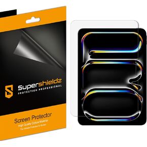 Supershieldz (3 Pack) Anti-Glare (Matte) Screen Protector Designed for iPad Pro 11 inch (M4, 2024 Release)