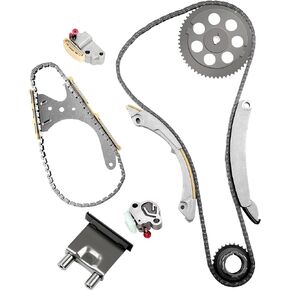 ECCPP Timing Chain Kit fits for 2004-2007 for Buick Rainier for Chevy Colorado Trailblazer 4.2L 2.8L 3.5L 2.9L 3.7L 9-0195SC