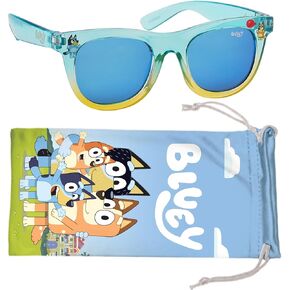 Bluey Toddler Sunglasses - Arkaid Bluey Cateye with Comfortable UV-Protective Bluey Sunglasses Toddler Size w/t Soft Case