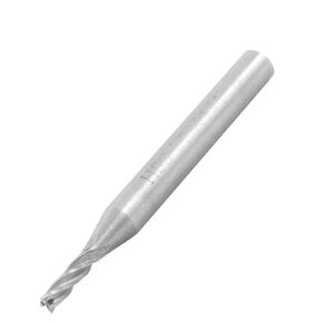 uxcell 1/16" Cutting Dia 1/4" Shank 4 Flutes Straight Shank Cutter Tool HSS-AL End Mill Bit