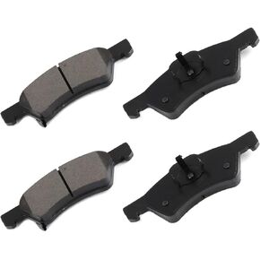 cciyu D273 Front Ceramic Disc Brake Pads Kit For Honda Civic 1988-2000,For Honda Civic del Sol 1993-1997,For Honda CRX 1988-1991,For Honda For Accord 1984-1985 4PCS
