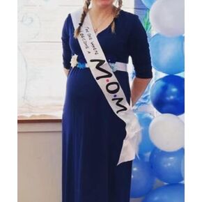Mom to be Sash for Pregnancy Announcement Party,"The one where I Become a MOM" Baby Shower Decorations Girl Boy Baby Shower Party Decorations, Gifts, Favors, Mommy Supplies Gender Revea