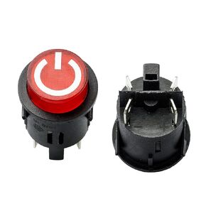 Children's Car Power Start Button Switch 4 Pin Accessories for Kids Electric Ride On Car Replacement Parts