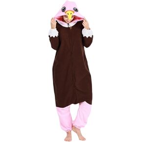 بدلة DELEY للجنسين من ملابس النعامة الحيوانية، أزياء الهالوين للبالغين، بيجامات تنكرية، ملابس نوم دافئة، ملابس منزلية in Kuwait