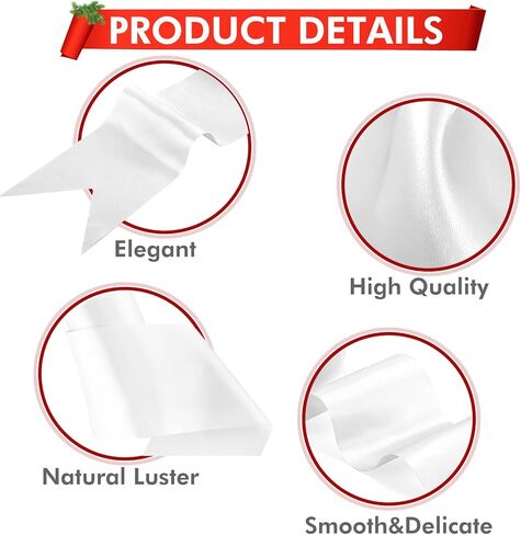 شريط من الساتان الأبيض بعرض 10.16 سم × 22 ياردة، شريط من القماش الصلب، شريط كبير لقص طقم الحفل، كرسي الافتتاح الكبير، وشاح، طاولة الشعر، أقواس السيارة، الخياطة الحرفية، تغليف الهدايا، تزيين حفلات الزفاف... in Kuwait