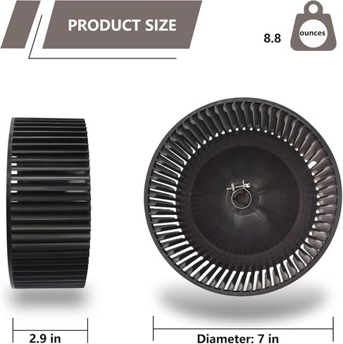 عجلة منفاخ هواء خارجية مطورة 1472-1091 14721091 RV، متوافقة مع موديلات Coleman Mach 8332/8433/8632/6701/6702/6703/67216722 و6723. in Kuwait