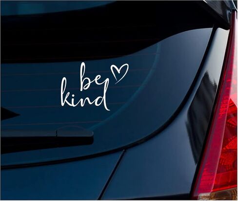 Be Kind Car Decal in Saudi Arabia