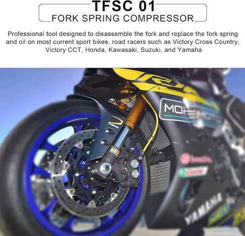 TFSC 01 Fork Spring Compressor Tool Fit For Most Current Sport Bikes & Road Racers etc. in Saudi Arabia