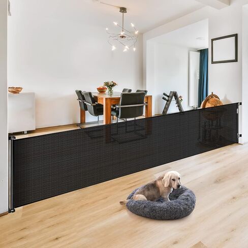 بوابات أطفال عريضة للغاية قابلة للسحب مقاس 178 بوصة، بوابات للحيوانات الأليفة في الهواء الطلق للكلاب، بوابة داخلية قابلة للسحب لفتحات واسعة للغاية، بوابة كلب كبيرة، بوابة كلب قابلة للسحب، بوابات أطفال قابلة للتعديل للمداخل in Kuwait