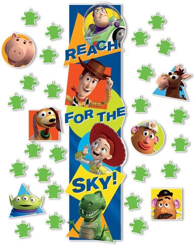 Eureka Disney Pixar The Incredibles Classroom Decoration Door Poster Kit, 33pcs, 45'' H in Saudi Arabia