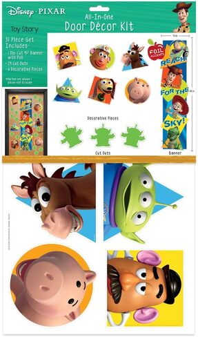 Eureka Disney Pixar The Incredibles Classroom Decoration Door Poster Kit, 33pcs, 45'' H in Saudi Arabia