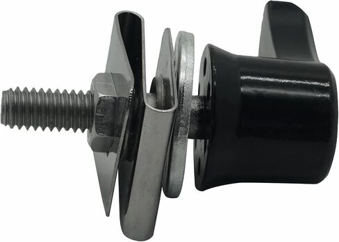 Saddlebag Mounting Hardware Theft Deterrent System Lock Fastener Bolt Nut for Harley Davidson Touring Road King Street Glide Electra Glide Road Glide 92-2022, BLACK-1 in Saudi Arabia