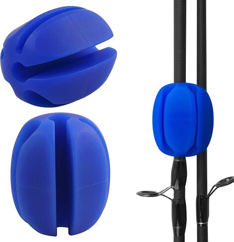 Multifunctional Fishing Rod Bundler Holder 5-Hole,Rubber Fishing Pole Strap Ties High Elastic Soft Rod Puller Fish Pole Protector Setter in Saudi Arabia