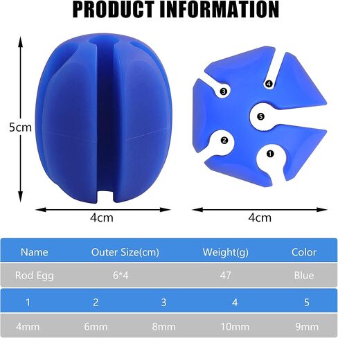 Multifunctional Fishing Rod Bundler Holder 5-Hole,Rubber Fishing Pole Strap Ties High Elastic Soft Rod Puller Fish Pole Protector Setter in Saudi Arabia