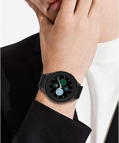 عبوة من 12 قطعة متوافقة مع حافظة Samsung Galaxy Watch 5 Pro 2022، حافظة حماية شاشة ناعمة مطلية بمادة TPU مقاومة للخدش بالكامل لساعة Galaxy Watch 5 Pro 45 مم / 46 مم (12 عبوة) in Saudi Arabia