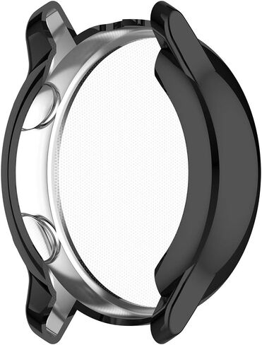 MOTONG for Samsung Galaxy Watch Active SM-R500 Protective Case - Full Coverage TPU Protective Case Cover Shell for Samsung Galaxy Watch Active SM-R500 (Black) in Saudi Arabia