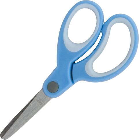Sparco 5-Inch Kids Blunt End Scissors, Blue (SPR39045) in Saudi Arabia