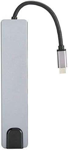 Dioche USB C Hub, 8-in-1 USB C Adapter with 4K HDMI, USB-C to Type-C USB 3.0 Hub HDMI RJ45 Ethernet Mini SDTF OTG Adapter in Saudi Arabia