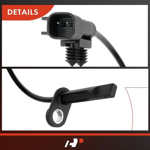 مستشعر سرعة العجلات A-Premium ABS متوافق مع موديلات دودج وجيب - دورانجو 2016-2017، جراند شيروكي 2016-2020 - السائق الأمامي أو جانب الراكب، استبدال # 68250893AA in Kuwait