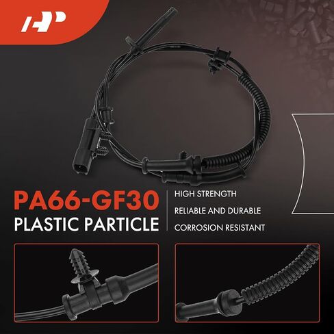 مستشعر سرعة العجلات A-Premium ABS متوافق مع موديلات دودج وجيب - دورانجو 2016-2017، جراند شيروكي 2016-2020 - السائق الأمامي أو جانب الراكب، استبدال # 68250893AA in Kuwait