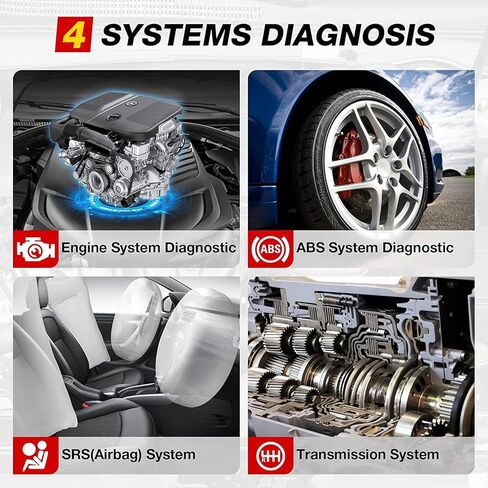 إطلاق Creader Elite 200 Obd2 Scanner 2024 أحدث محرك/ABS/SRS/أداة المسح التشخيصي للسيارة، قارئ رمز الوسادة الهوائية، شاشة لمس 4 بوصة، تحديث WiFi مجاني مدى الحياة، إصدار مطور مثل CRP123 in Saudi Arabia