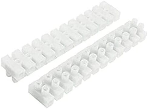 6 قطعة 450 فولت 35A 12P صف مزدوج مغطى حاجز المسمار محطة كتلة الشريط in Kuwait