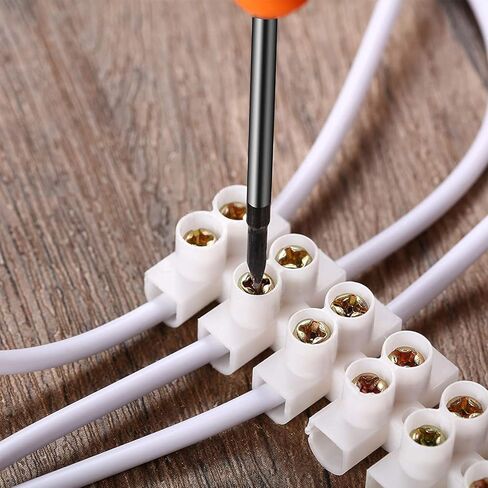 6 قطعة 450 فولت 35A 12P صف مزدوج مغطى حاجز المسمار محطة كتلة الشريط in Kuwait