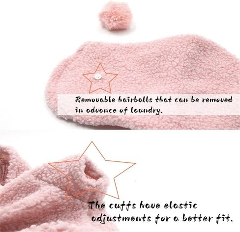 سترة شتوية من القطيفة للكلاب والقطط والحيوانات الأليفة، سترة شتوية من القطيفة، أزياء أرنب وأرنب للارتداء اليومي في العطلات (صغير، وردي) in Kuwait