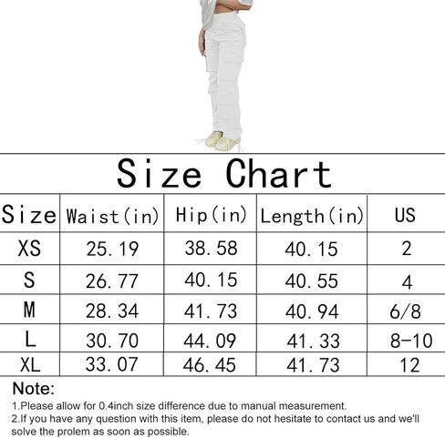 سروال عالي الخصر للنساء سروال البضائع عداء ببطء مستقيم واسع الساق فضفاض مع جيوب ملابس الشارع الشهير السراويل المظلة Y2k in Kuwait