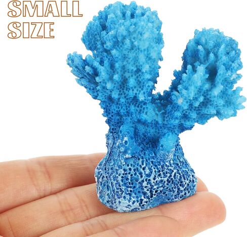 POPETPOP 4 قطعة حوض للأسماك نبات الراتنج المرجان ديكور المرجان الاصطناعي حوض السمك المرجان ديكور المنزل المناظر الطبيعية المرجان in Kuwait