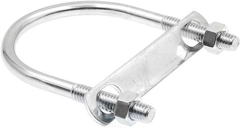 Prime-Line 9071988 U-Bolts, Round Bend, 5/16 In.-18 X 2-1/2 In. X 3-1/2 in (10 Pack) in Saudi Arabia