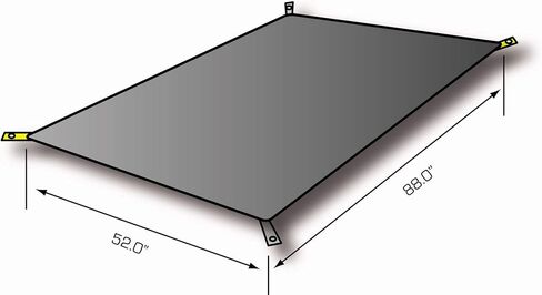 Mountainsmith Tent Foot Print, Waterproof Camping Tent Tarp, Ground Tent Mat for Camping and Hiking, Lightweight and Foldable in Saudi Arabia
