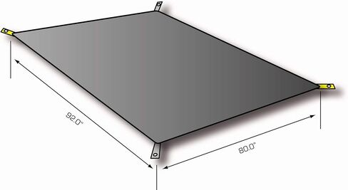 Mountainsmith Tent Foot Print, Waterproof Camping Tent Tarp, Ground Tent Mat for Camping and Hiking, Lightweight and Foldable in Saudi Arabia