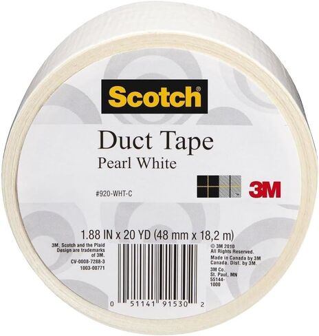 3M 920-WHT-C شريط لاصق أبيض لؤلؤي بطول 20 ياردة3 in Kuwait
