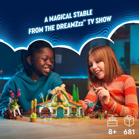 مجموعة ألعاب الحيوانات الخيالية 71459 من LEGO DREAMZzz Stable of Dream Creatures للأطفال، خياران للبناء لإنشاء بيغاسوس طائر أسطوري أو حارس غابة، هدية فريدة للأطفال بعمر 8 سنوات فما فوق in Saudi Arabia
