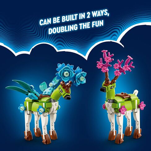 مجموعة ألعاب الحيوانات الخيالية 71459 من LEGO DREAMZzz Stable of Dream Creatures للأطفال، خياران للبناء لإنشاء بيغاسوس طائر أسطوري أو حارس غابة، هدية فريدة للأطفال بعمر 8 سنوات فما فوق in Saudi Arabia