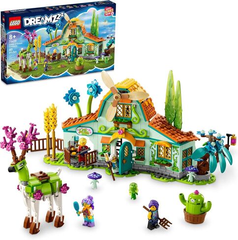 مجموعة ألعاب الحيوانات الخيالية 71459 من LEGO DREAMZzz Stable of Dream Creatures للأطفال، خياران للبناء لإنشاء بيغاسوس طائر أسطوري أو حارس غابة، هدية فريدة للأطفال بعمر 8 سنوات فما فوق in Saudi Arabia