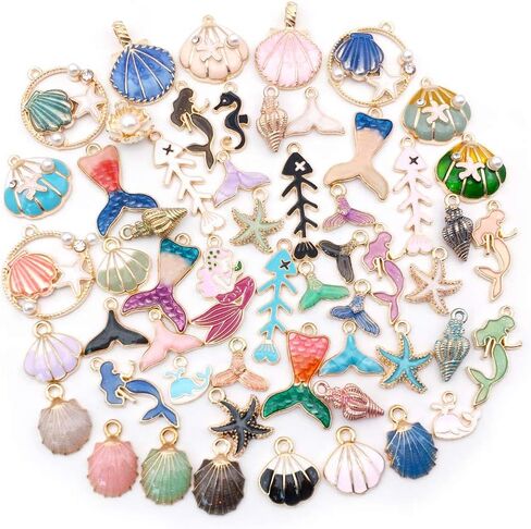 20 pcs Gold Plated Enamel Flower Cat Charms Pendant for Jewelry Making Necklace Bracelet Earring and Slime DIY Jewelry Accessories Charms (M451) in Saudi Arabia