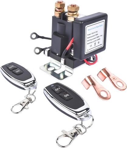 GELUOXI 500A Starting 200A Rated Wireless Battery Disconnect Switch with Remote Control for Car Truck DC12V in Saudi Arabia