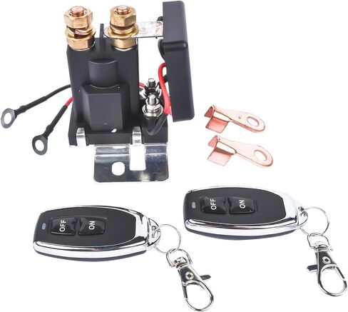 GELUOXI 500A Starting 200A Rated Wireless Battery Disconnect Switch with Remote Control for Car Truck DC12V in Saudi Arabia