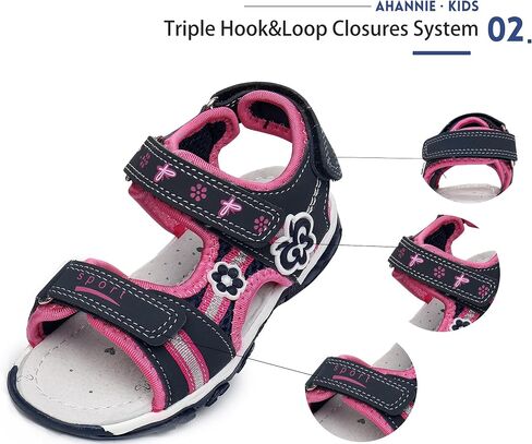 Boys Girls Outdoor Summer Sandals, Toddler/Little Kid Open Toe Beach Sandal Shoes in Saudi Arabia