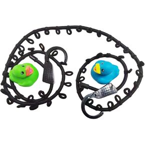 1PCS Rubber Duck Frame Suitable for Owners Wrangler's Rope Paracord Holder for Car Display Fixed Mount Off-Road Vehicle Interior Accessories Elastic Duck Holder with Rubber Bands(Black) in Kuwait