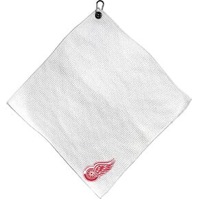 TG Team Golf NHL Team Golf NHL Microfiber Towel - 15" X 15" (White) with Carabiner Clip, Premium Microfiber with Deep Waffle Pockets- Superior Water Absorption and Quick Dry Golf Cleaning Towel in Saudi Arabia