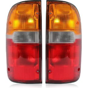 Tail Light Assembly Compatible with 1995-2000 Toyota Tacoma,Halogen Taillights Brake Lamp Reverse Light Replacement Driver Passenge Side TO2800116 TO2801116 81560-04030 81550-04030-W/Bulbs&Harness in Kuwait