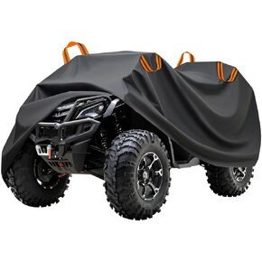 غطاء ATV لسيارة Honda FourTrax Foreman 450/450 ES/450 S، غطاء مقاوم للماء للتمزق رباعي العجلات مع زخرفة عاكسة، مصمم لوقوف السيارات في الهواء الطلق واستخدام الطقس الخفيف in Saudi Arabia