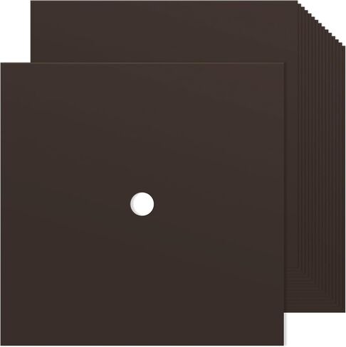 Gersoniel 24 Sheets Construction Paper for Graduation Cap Decoration Brown Cardstock Grad Cap Cover Card Stock for Graduation Topper Craft DIY in Kuwait
