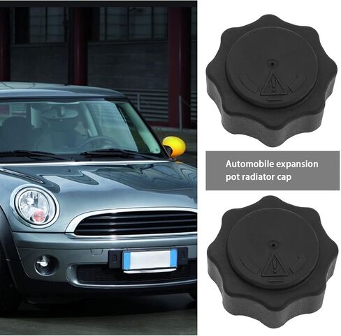 SING F LTD 2PCS Coolant Expansion Tank Radiator Cap 17107515499 Compatible with Mini R50 R52 R53 R55 R56 R60 Plastic Reservoir Lid Car Replacement Parts in Kuwait