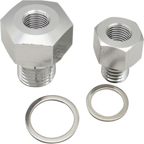for LS1 4.8 5.3 6.0 Swap M12 M16 Oil Pressure Coolant Temp Gau for GE Fitting Adapter for Genuine for OEM Replacement in Kuwait