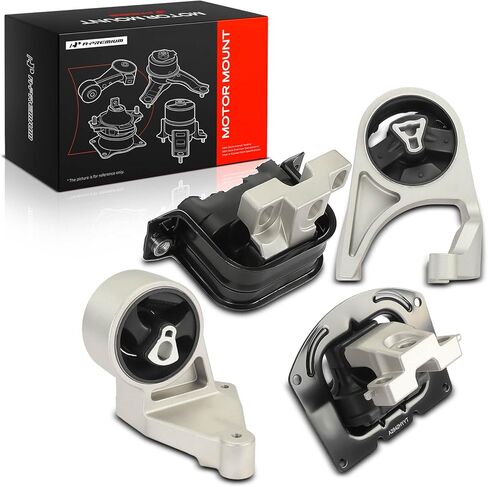طقم محرك وناقل الحركة A-Premium متوافق مع Chrysler Sebring 2001-2006 & Dodge Stratus 2001-2006، 2.4L 2.7L 2-PC Set استبدال # 4593337AB، 45933383AB in Saudi Arabia